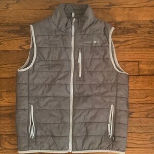 Vineyard vines, boys, Quilted Gray Vest. large.